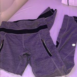 lululemon size 2 grey leggings